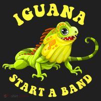 Iguana Start A Band Play On Words Pun Tumbler thumb 3