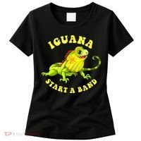 Iguana Start A Band Play On Words Pun Women's T-Shirt thumb 0