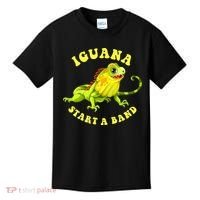 Iguana Start A Band Play On Words Pun Kids T-Shirt thumb 0