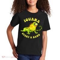 Iguana Start A Band Play On Words Pun Kids T-Shirt thumb 2