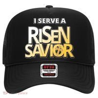 I Serve A Risen Savior Christian Faith Hat thumb 0
