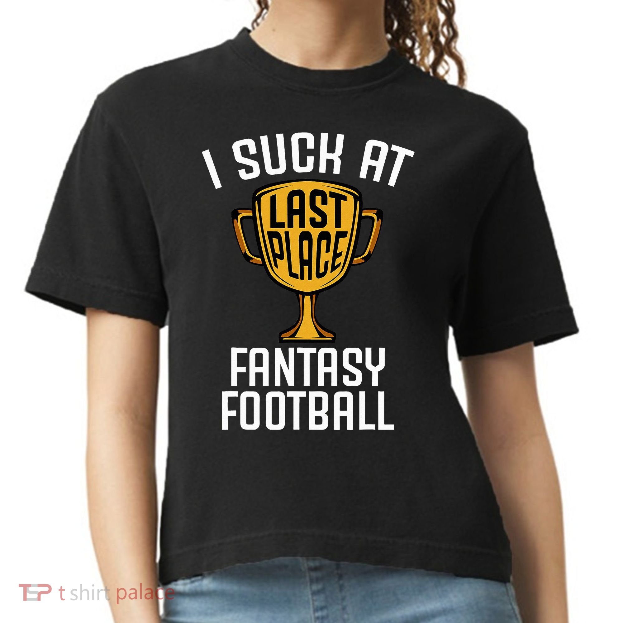 I Suck At Fantasy Football Comfort Colors Boxy T-Shirt
