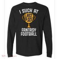I Suck At Fantasy Football Comfort Colors Heavyweight Long Sleeve T-Shirt thumb 0