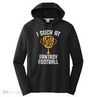 I Suck At Fantasy Football Performance Fleece Hoodie thumb 0