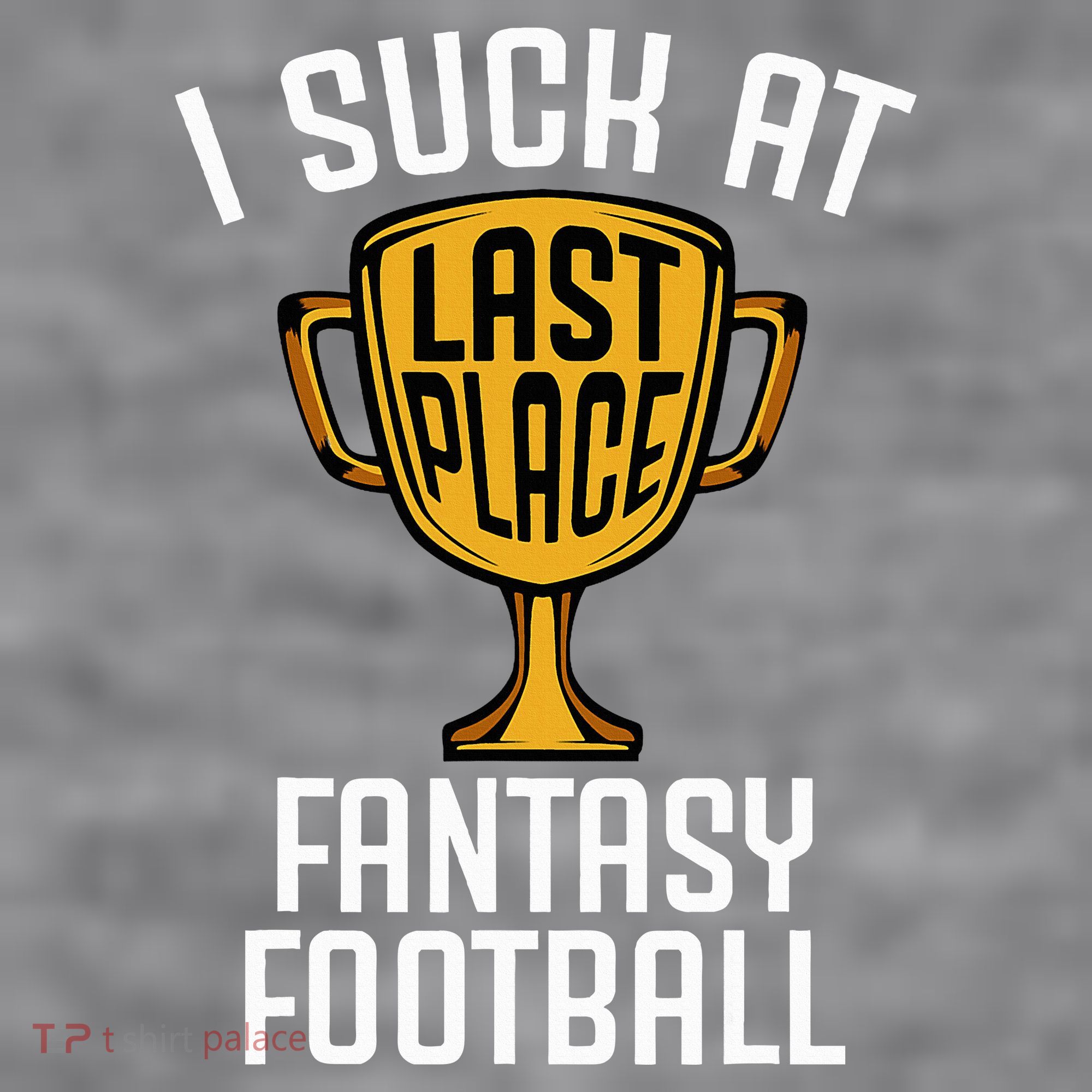 I Suck At Fantasy Football Women's Racerback Cropped Tank