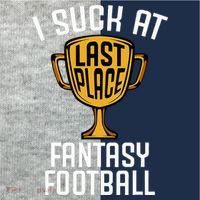 I Suck At Fantasy Football Kids Colorblock Raglan Jersey thumb 2