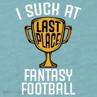 I Suck At Fantasy Football Sueded Cloud Jersey T-Shirt thumb 2