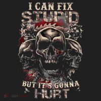 ICanFix Stupid But It's Gonna Hurt Cool Skull (On Back) Beanie thumb 2