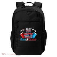 I Still Believe In The Two Party System Friday And Saturday Backpack thumb 0