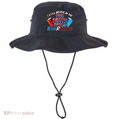 I Still Believe In The Two Party System Friday And Saturday Bucket Hat