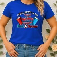 I Still Believe In The Two Party System Friday And Saturday Women's T-Shirt thumb 2