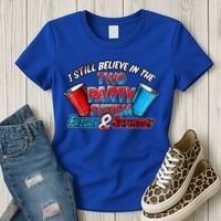 I Still Believe In The Two Party System Friday And Saturday Women's T-Shirt thumb 3