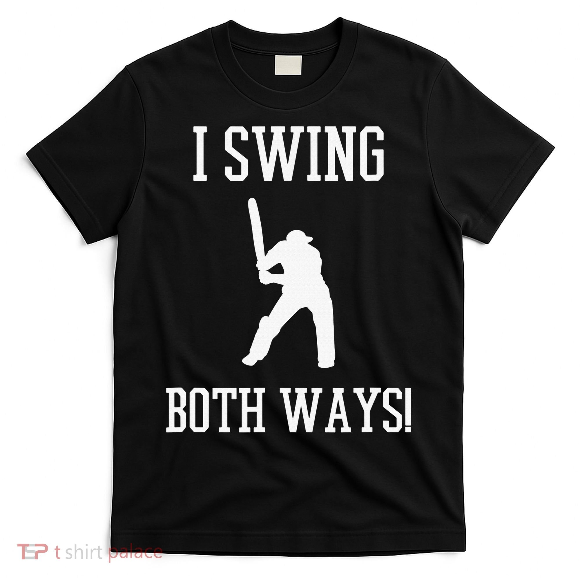 I Swing Both Ways Cricket With An Axe Bisexual LGBT Pride T-Shirt