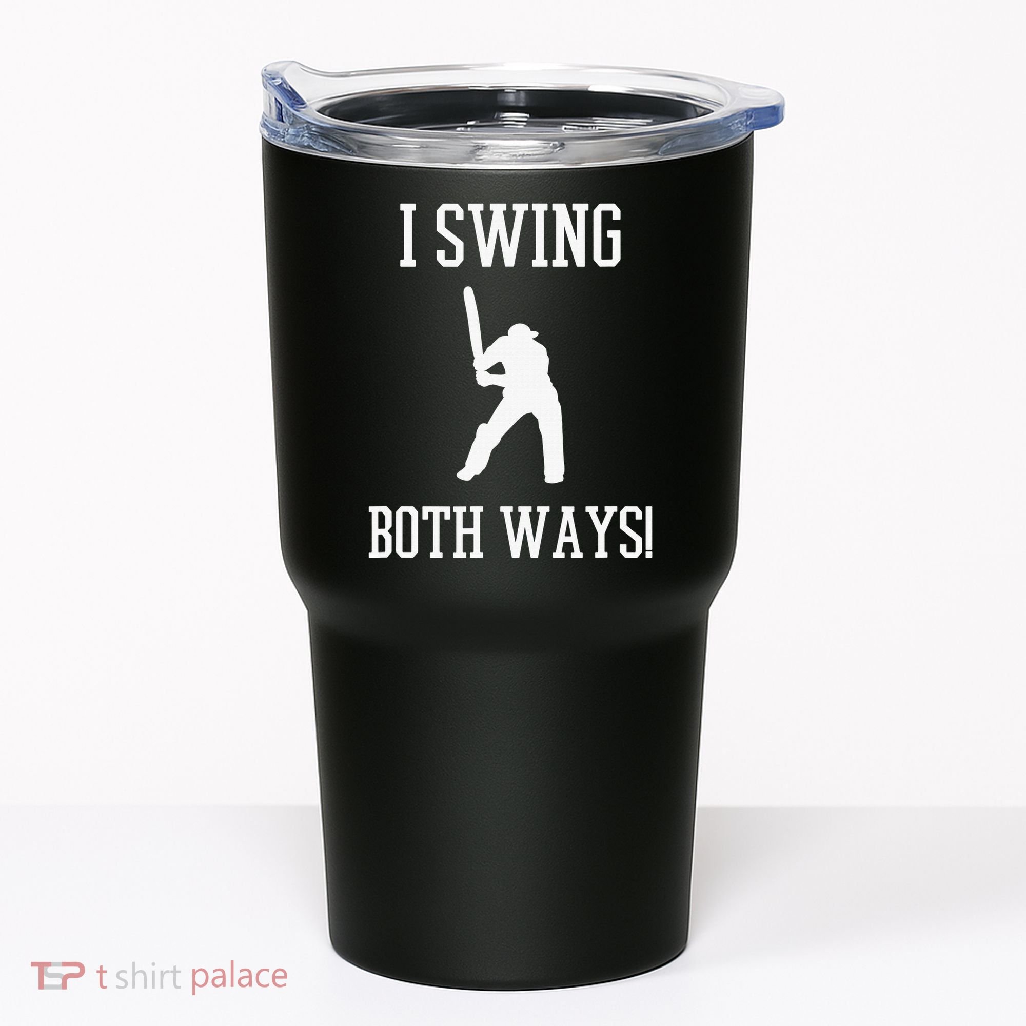 I Swing Both Ways Cricket With An Axe Bisexual LGBT Pride Tumbler