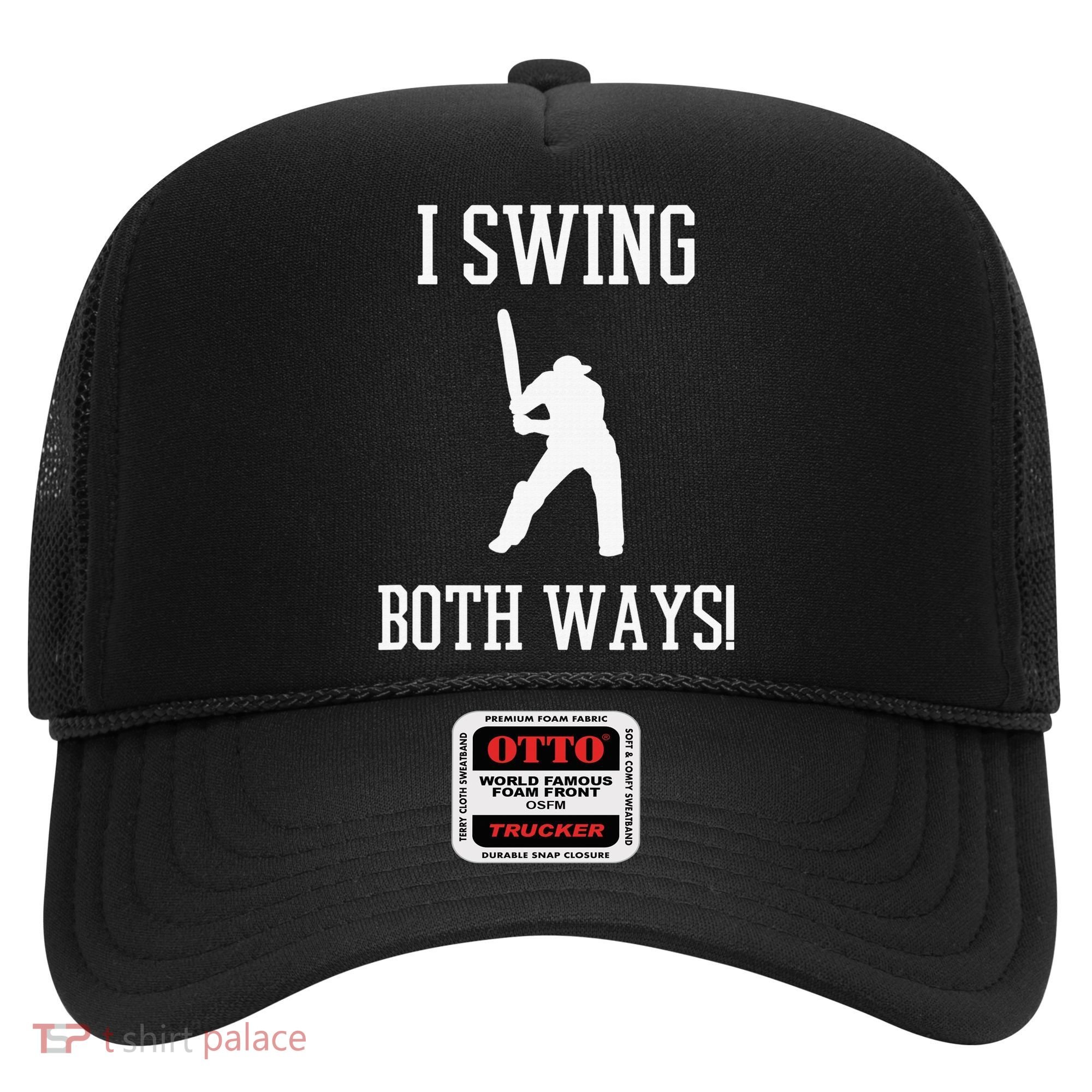 I Swing Both Ways Cricket With An Axe Bisexual LGBT Pride Hat