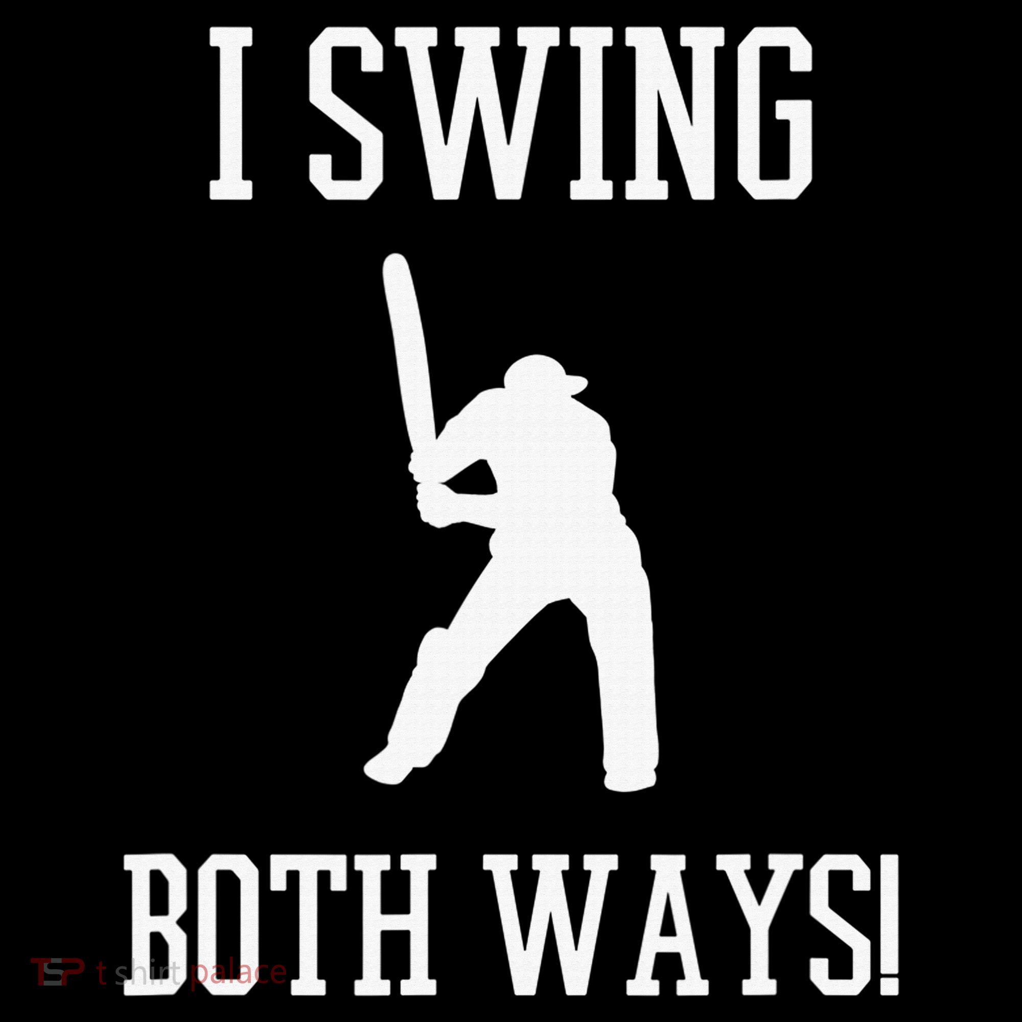 I Swing Both Ways Cricket With An Axe Bisexual LGBT Pride Toddler Hoodie