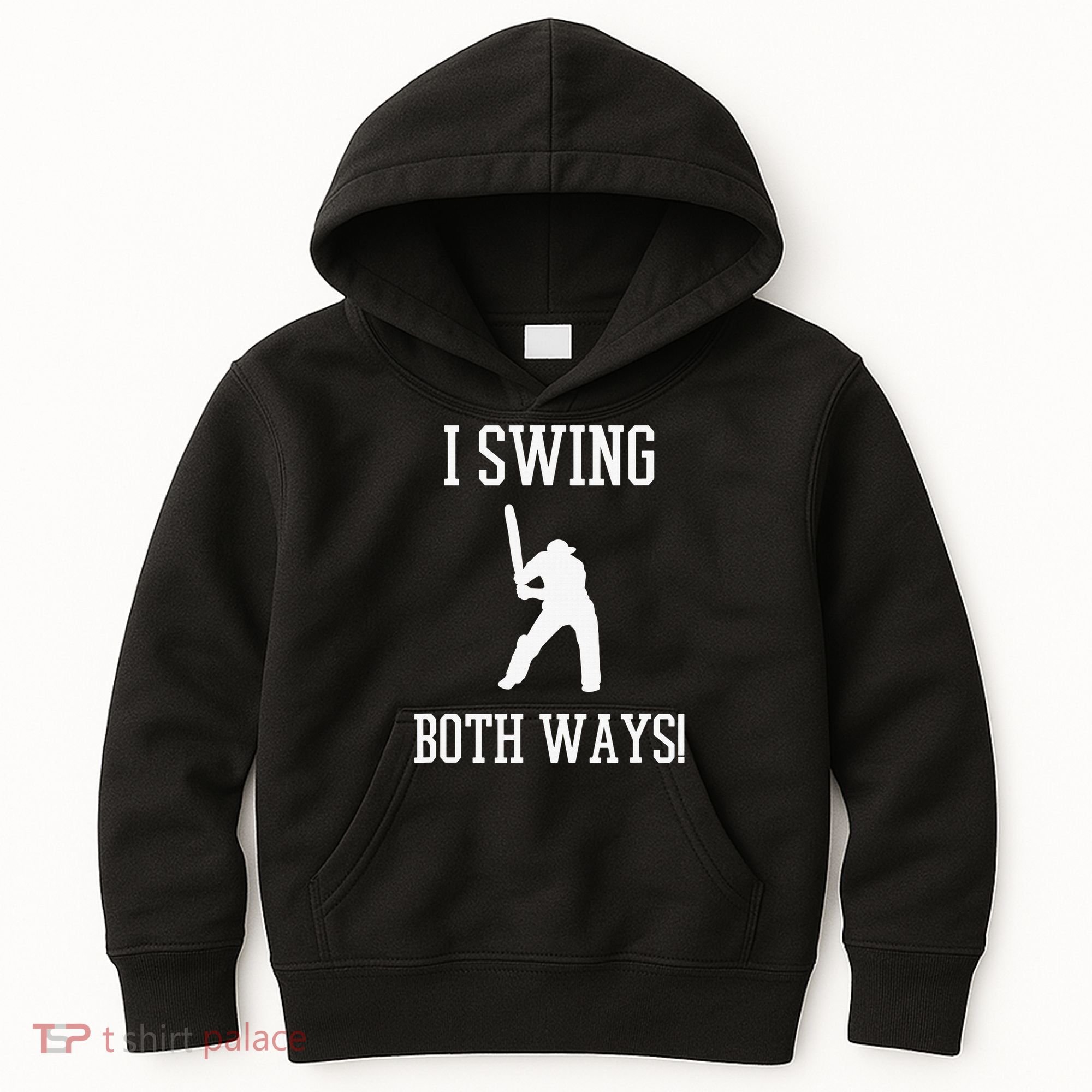 I Swing Both Ways Cricket With An Axe Bisexual LGBT Pride Kids Hoodie