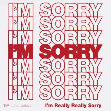 I'm Sorry Bag Comfort Colors Heavyweight Long Sleeve T-Shirt