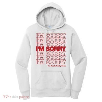 I'm Sorry Bag Women's Hoodie