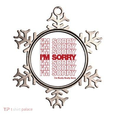 I'm Sorry Bag Ornament