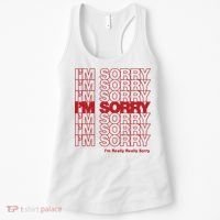I'm Sorry Bag Women's Tank Top thumb 0