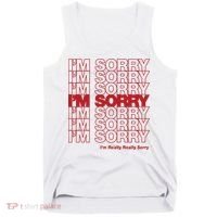 I'm Sorry Bag Tank Top thumb 0