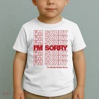 I'm Sorry Bag Toddler T-Shirt thumb 2