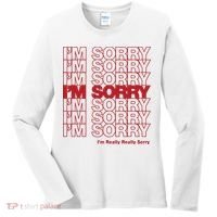 I'm Sorry Bag Women's Long Sleeve Shirt thumb 0