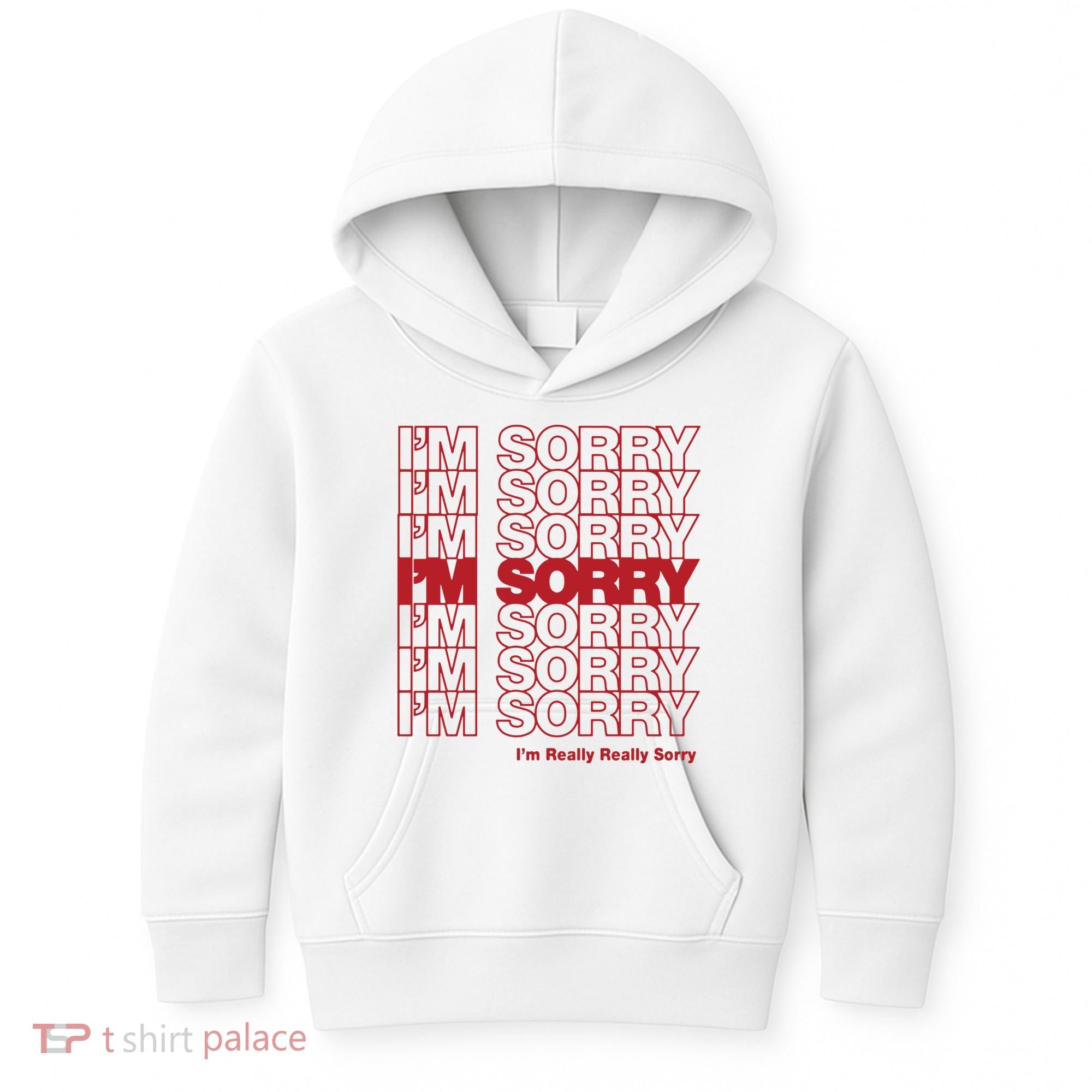 I'm Sorry Bag Kids Hoodie