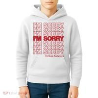 I'm Sorry Bag Kids Hoodie thumb 4