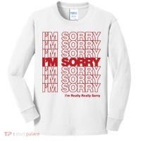 I'm Sorry Bag Kids Long Sleeve Shirt thumb 0