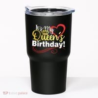 In September Birthday Queens Are Born Tumbler thumb 0