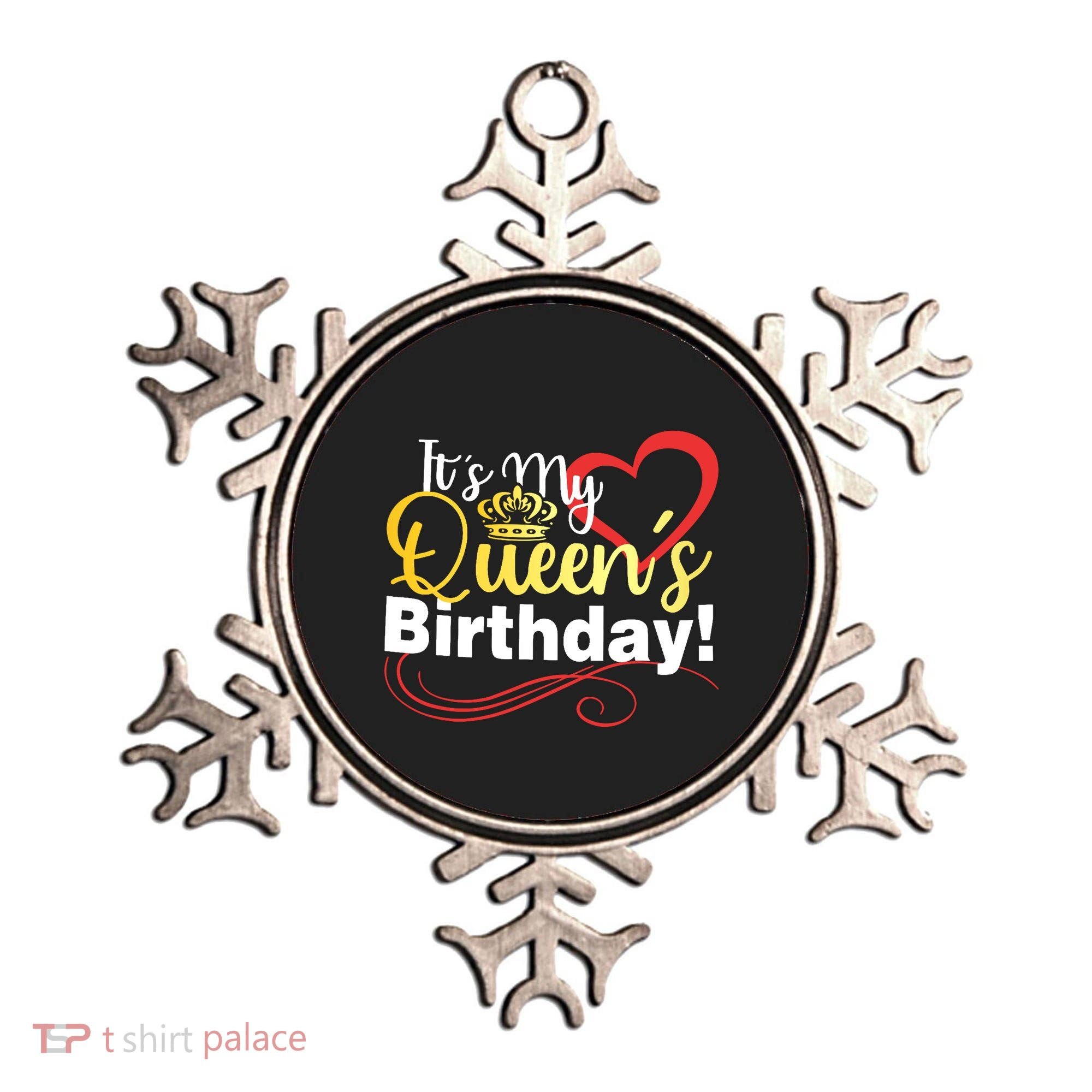 In September Birthday Queens Are Born Ornament