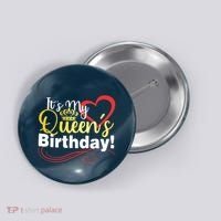 In September Birthday Queens Are Born Button thumb 0
