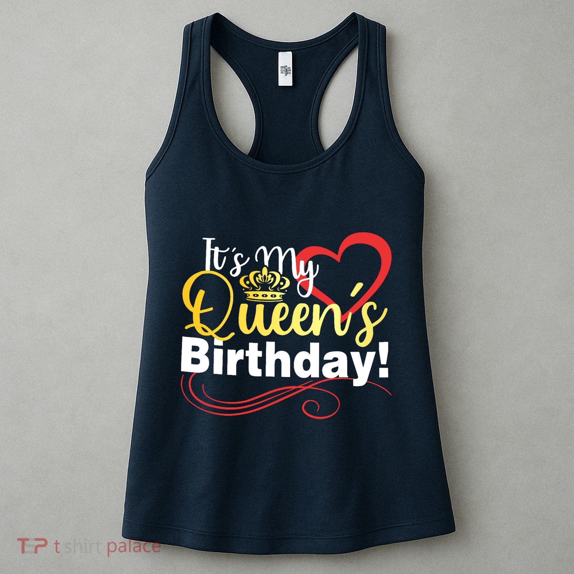 In September Birthday Queens Are Born Women's Tank Top