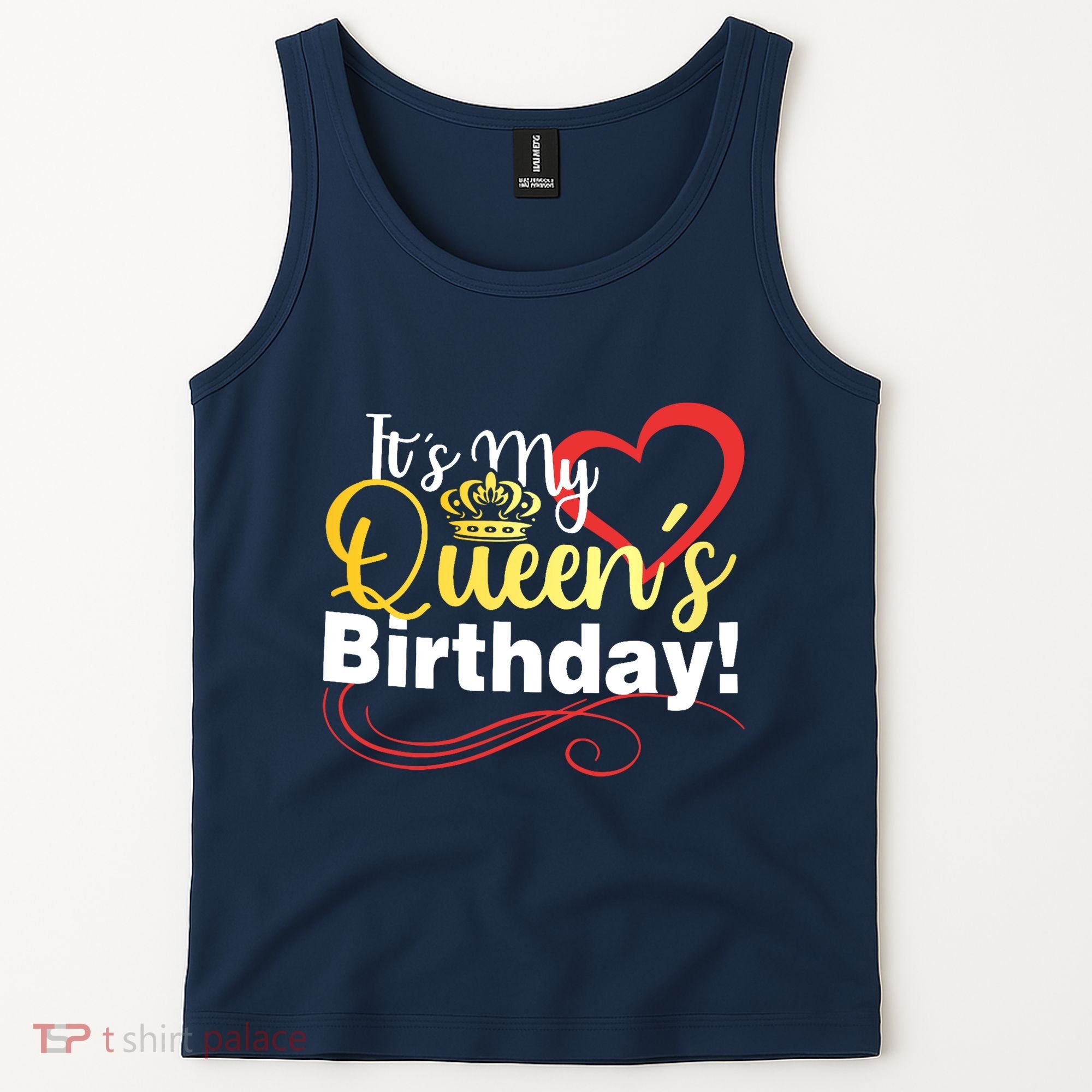 In September Birthday Queens Are Born Tank Top