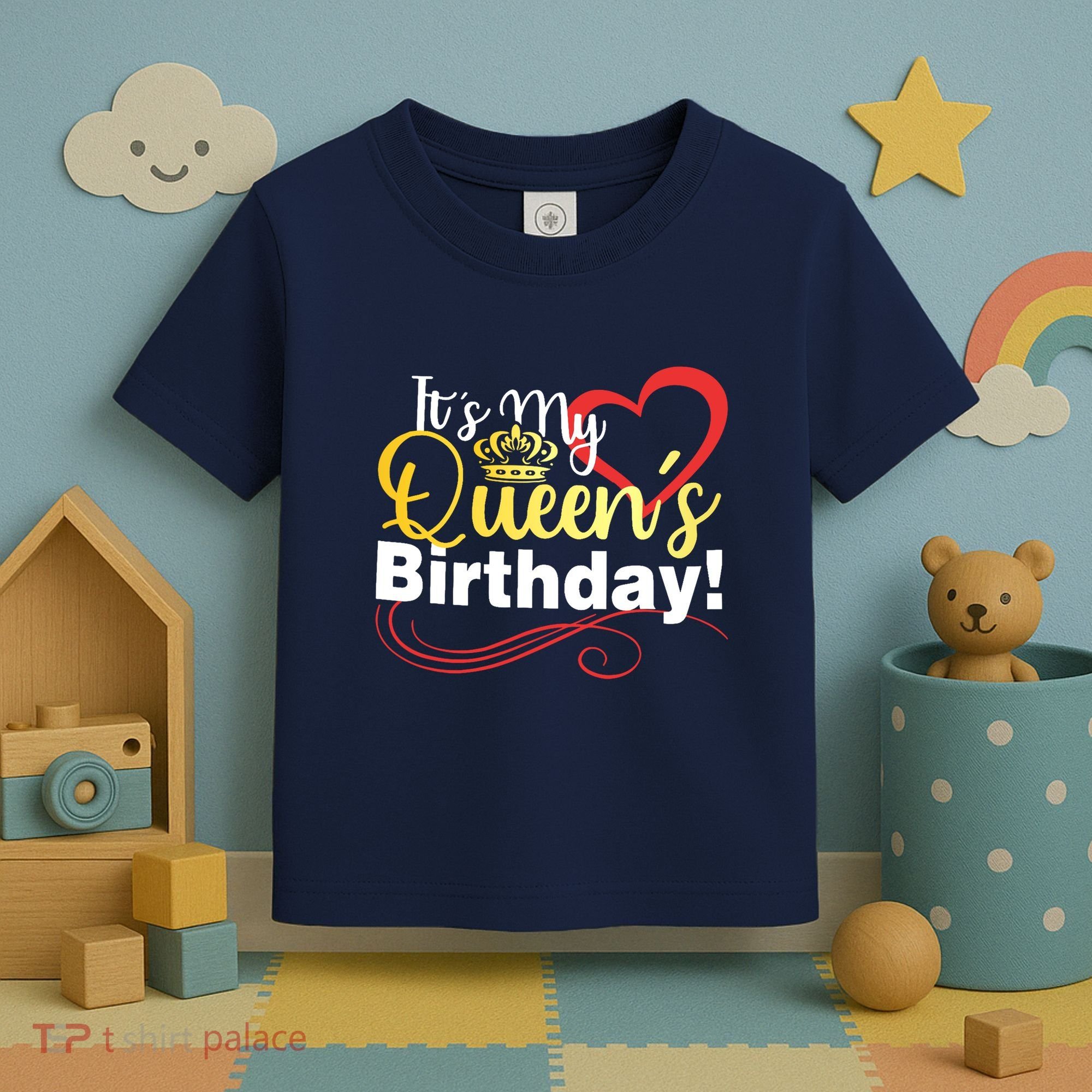 In September Birthday Queens Are Born Toddler T-Shirt