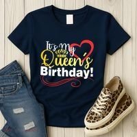 In September Birthday Queens Are Born Women's T-Shirt thumb 3