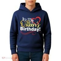 In September Birthday Queens Are Born Kids Hoodie thumb 4