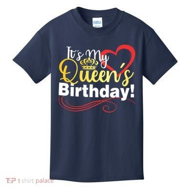 In September Birthday Queens Are Born Kids T-Shirt