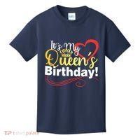 In September Birthday Queens Are Born Kids T-Shirt thumb 0