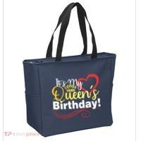 In September Birthday Queens Are Born Tote Bag thumb 2