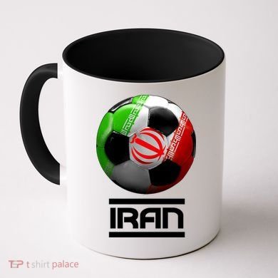 Iran Soccer Ball Coffee Mug