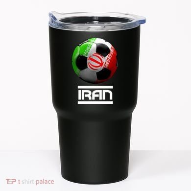 Iran Soccer Ball Tumbler