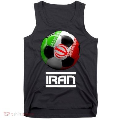 Iran Soccer Ball Tank Top