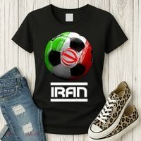 Iran Soccer Ball Women's T-Shirt thumb 3