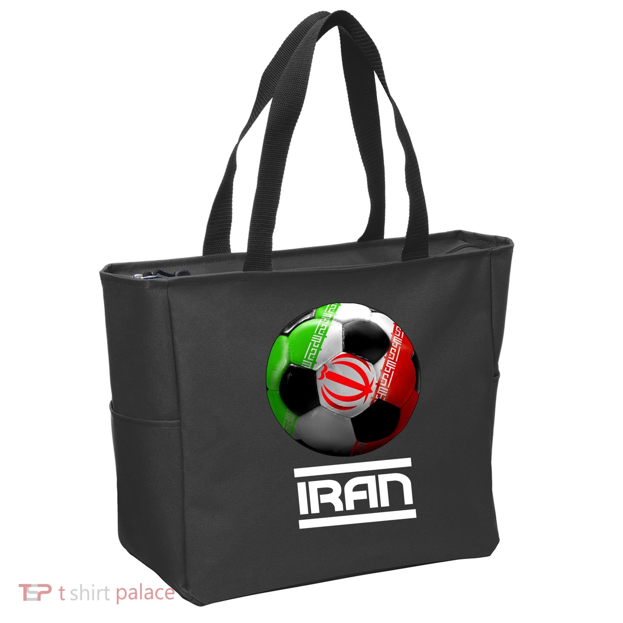 Iran Soccer Ball Tote Bag