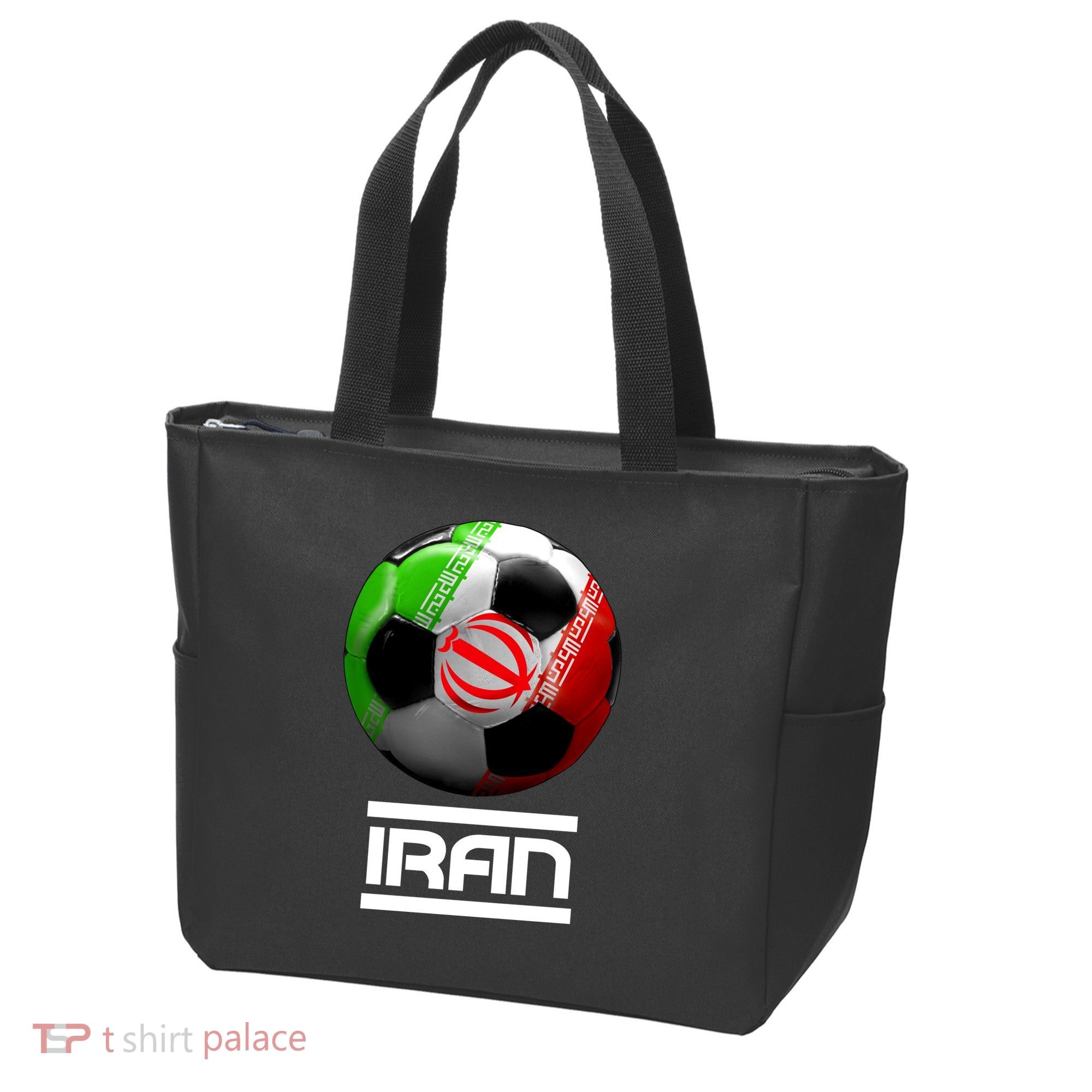 Iran Soccer Ball Tote Bag