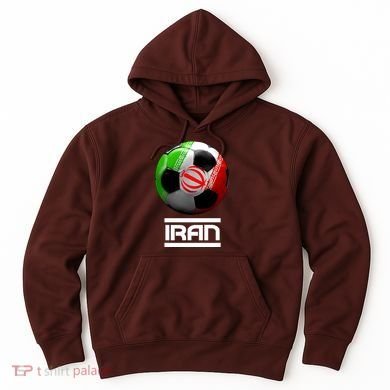 Iran Soccer Ball Hoodie