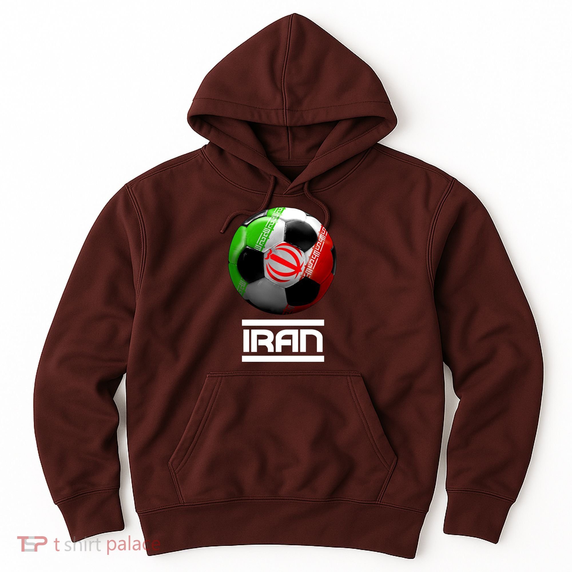Iran Soccer Ball Hoodie